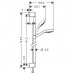 Hansgrohe Croma Select S 1j Uni Душевой гарнитур, цвет: хром. 26574400