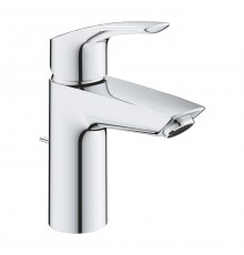 Grohe 33 265 003 Eurosmart 2021 Смеситель для раковины 95 мм, со сливным гарнитуром, 5,7 л/мин 33265003GR