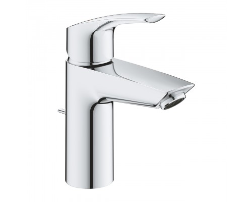 Grohe 33 265 003 Eurosmart 2021 Смеситель для раковины 95 мм, со сливным гарнитуром, 5,7 л/мин 33265003GR