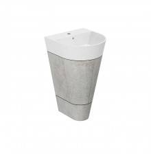Azzurra Forma Тумба напольная 50х47х84.5см, с 2 дверцами, с раковиной, цвет: Cement. FMLP05050T0MBI*1,  MBF 50  C,  SIF/MB