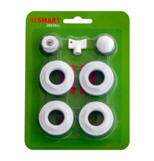 Универсальный комплект для монтажа радиаторов 1 х3/4 (без кронштейнов) SMART Install Si00134w