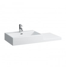 Laufen Living City Раковина 100х46х14 см, 1 отв., цвет: белый. 8.1843.2.000.104.1