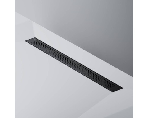 W02SC-P11-080-01BM Трап для душа линейный, универсальный затвор Cut Gradient, 80 см