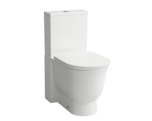 Laufen New Classic Унитаз-моноблок 70х37х43см., безободковый, выпуск универсальный, цвет: белый. 8.2885.3.000.873.1,  8.2485.8.000.231.1