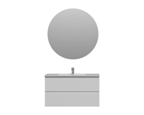 Мебель для ванной комнаты Sancos Snob R 90, bianco, раковина CN7002