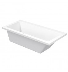 Duravit VERO Ванна 170х75см, акриловая, прямоугольная встраиваемая или с панелями, наклон спины справа, цвет: белыйями, наклон спины справа, цвет: белый. 790100000000000,  790289000001000,  700134000000000