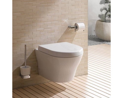 TOTO MH Унитаз подвесной 39.4x53x33.9см, безободковый, Tornado Flush, CeFiONtect, цвет: белый. CW162Y#XW