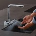 Hansgrohe Aquno Select M81 Смеситель для кухни, 1 отв., с вытяжным душем 2jet, цвет: хром. 73836000