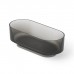 Dea Design Shadow Ванна 170х72х56см., отдельностоящая, Glasstek, прозрачная смола, цвет: Smoky Black R4. DD8675 1700 R4