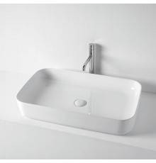 Kerasan Tribeca Раковина 70х43 см, без отв., накладная, цвет: белый. 460201