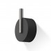 Decor Walther Black Stone WHK Крючок подвесной, цвет: черный матовый / сталь матовая. 0972665