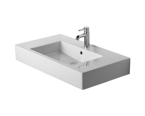 Duravit Vero Раковина 85x49 см, 1 отв., с переливом, цвет: белый. 0329850000