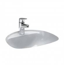Laufen Bijou Раковина 48x40см., встраиваемая снизу, 1 отв., цвет: белый. 8.1123.0.000.155.1