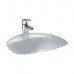 Laufen Bijou Раковина 48x40см., встраиваемая снизу, 1 отв., цвет: белый. 8.1123.0.000.155.1