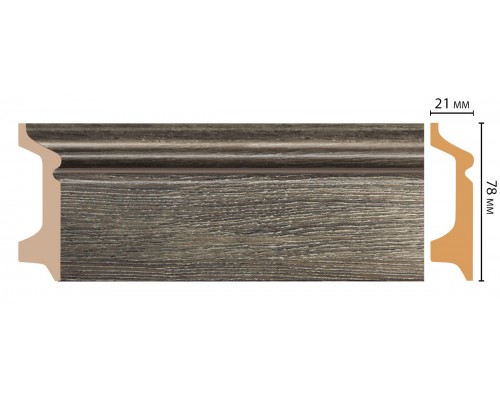 Плинтус напольный DECOMASTER D122-86 ШК/16 (78*21*2400мм) Плинтус напольный DECOMASTER D122-86 ШК/16 (78*21*2400мм)