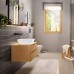 Hansgrohe Rebris E Смеситель для раковины, настенный, цвет: черный матовый. 72568670