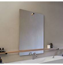 Agape Dot line Прямоугольное зеркало, 110x65см, с полированной кромкой, цвет: черный. ADTL0472N