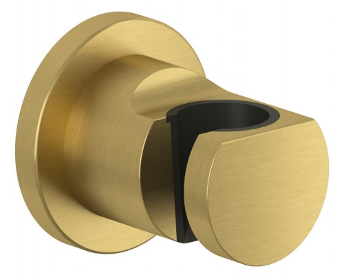 Kludi 20 552 N015 Nova Fonte Puristic Держатель ручного душа, брашированное золото 20552N015