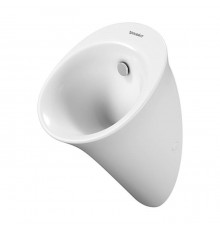 Duravit White Tulip Писсуар 32х34см., без смывного края, с вытяжкой, подача воды сзади, сток горизонтальный, без мушки, цвет: белый. 2817300000