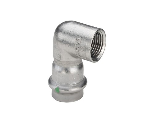 Угольник 90° Viega Sanpress Inox нержавеющая сталь 1 х28 мм. 437046