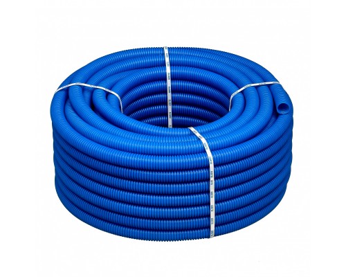 Труба гофрированная, ELSEN, FlexLight, для Ø25, наружный Ø35, синяя, бухта 30 м