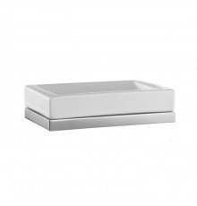 Stella Bamboo Quadro Мыльница настольная 1024/P026 цвет: хром. BQ 10103 CR00