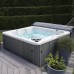 Минибассейн отдельностоящий для улицы Gruppo Treesse Naxos 200x200x78 см, цвет: серое дерево. PNAX01BP