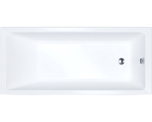 Акриловая ванна 1ACReal ОМР Palermo Щ0000028758 без опоры 180x80 см, пристенная, белая