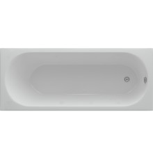 Акриловая ванна AQUATEK Оберон OBR160-0000041 160x70 см, с каркасом, с экраном, со сливом-переливом