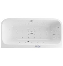 Акриловая ванна Excellent Arana Arana WAEX.ARA18.NANO 180x85 см, с гидромассажем, со сливом-переливом 180x80