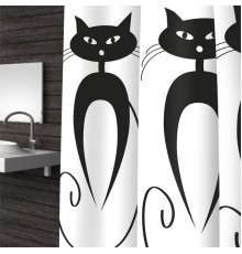 Штора для ванной Bacchetta Cats 180х200