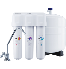 Система обратного осмоса Аквафор Osmo Pro 100 с краном, с мембранным фильтром