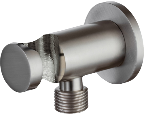 Шланговое подключение Allen Brau Priority 5.31015-BN, с держателем для душа, брашированный никель