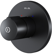 Смеситель для душа AM.PM X-Joy F85A65722 черный, С ВНУТРЕННЕЙ ЧАСТЬЮ