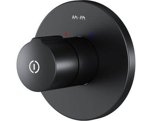 Смеситель для душа AM.PM X-Joy F85A65722 черный, С ВНУТРЕННЕЙ ЧАСТЬЮ