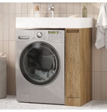 Тумба с раковиной AQUATON Лондри 20 дуб кантри