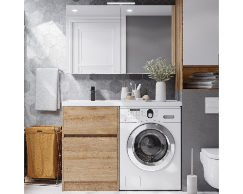 Мебель для ванной комнаты AQUATON Лондри 60 L, дуб сантана