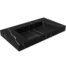 Раковина Armadi Art Flat Nero Marquina 80
