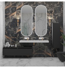 Тумба Armadi Art Flat Valessi Uno-S 140 антрацит матовый