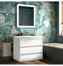 Мебель для ванной комнаты Art Max Family 90, напольная, Bianco Lucido