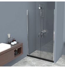Душевая дверь в нишу BelBagno Uno B-2-110-C-Cr стекло прозрачное