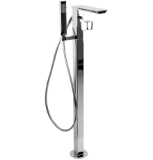 Напольный смеситель для ванны с душем Bravat Phillis F656101C-B3-ENG хром