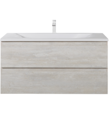 Тумба с раковиной Cezares Molveno 100, legno bianco