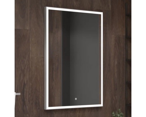 Зеркало CONTINENT Frame 70х100 с подсветкой