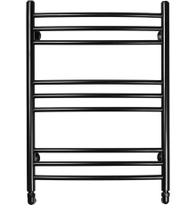 Полотенцесушитель водяной Domoterm Калипсо П9 50x70, черный матовый