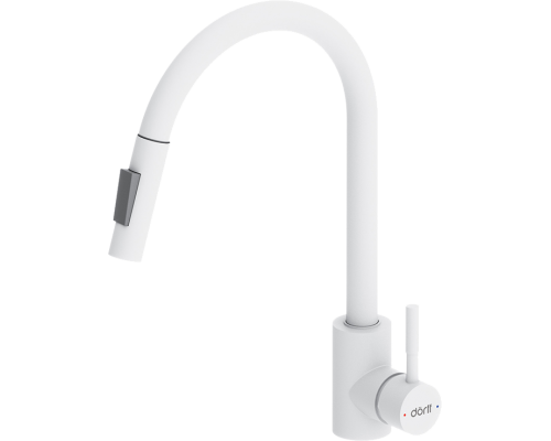 Смеситель для кухни Dorff Logic D3007533 белый