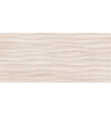 Плитка настенная Cersanit Botanica BNG012D матовая 20x44, рельеф, бежевая