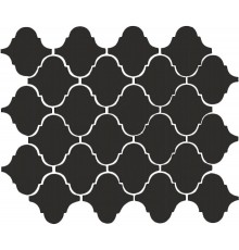 Мозаика Kerama Marazzi Арабески Глянцевый глянцевая черная
