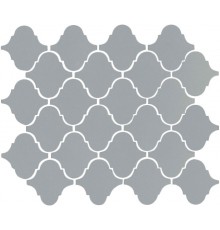 Мозаика Kerama Marazzi Арабески Глянцевый глянцевая серая