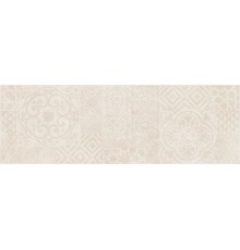 Плитка настенная Laparet Alabama матовая 20x60 бежевая, узор